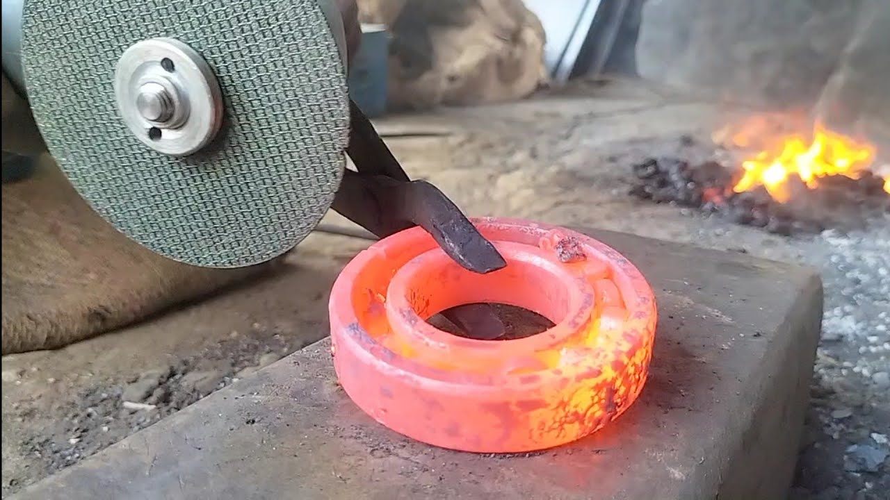 Making a zeuter knife , Use useless bearings