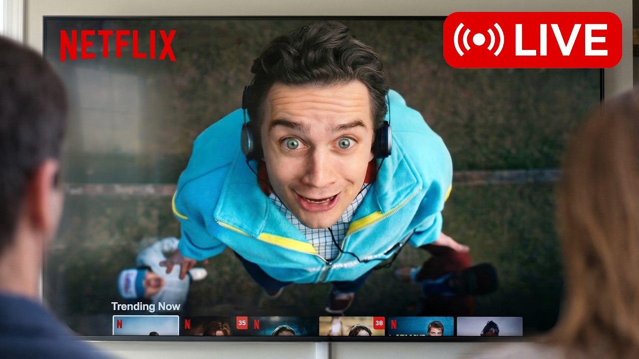 How I Built a Fake Netflix to Prank My Friends (LIVE)
