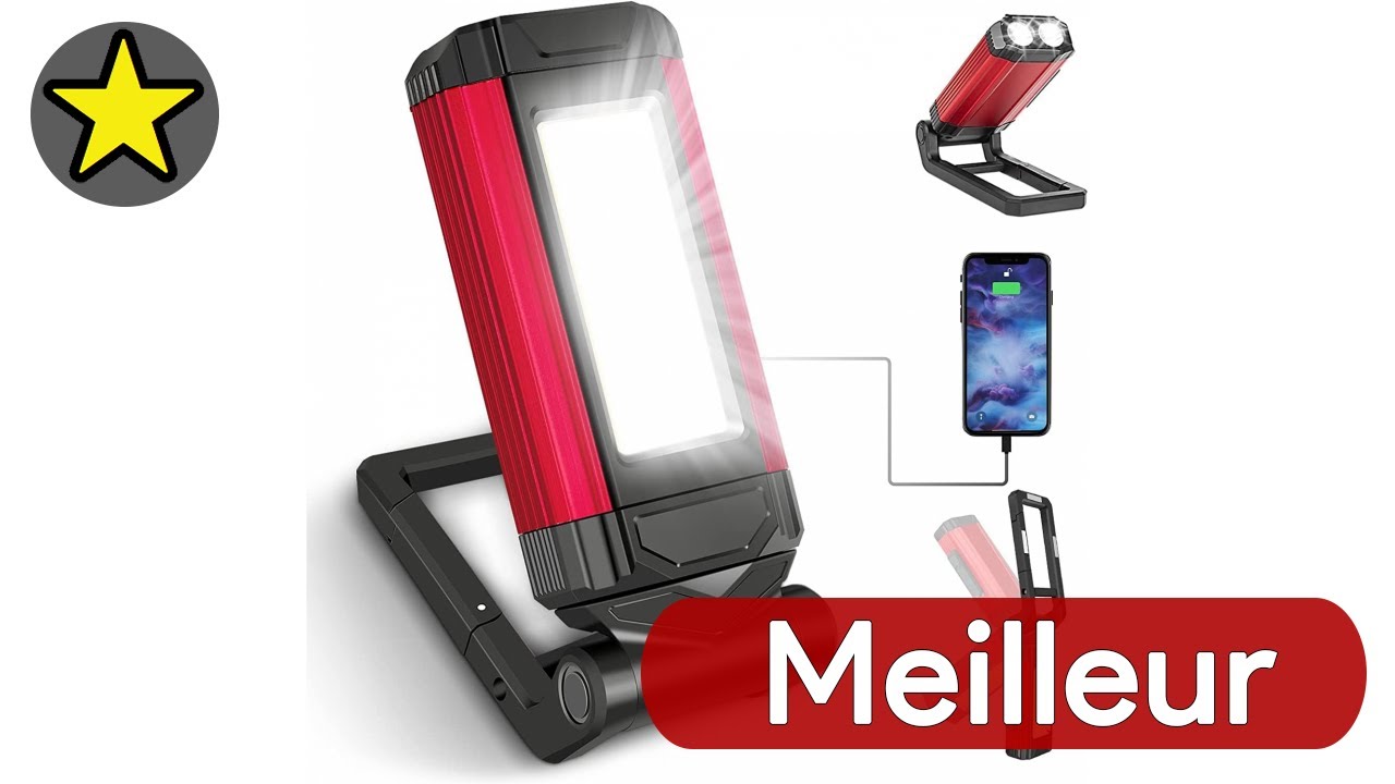 🏆 TOP 3 MEILLEUR LAMPE D'ATELIER RECHARGEABLE 2025 🔥