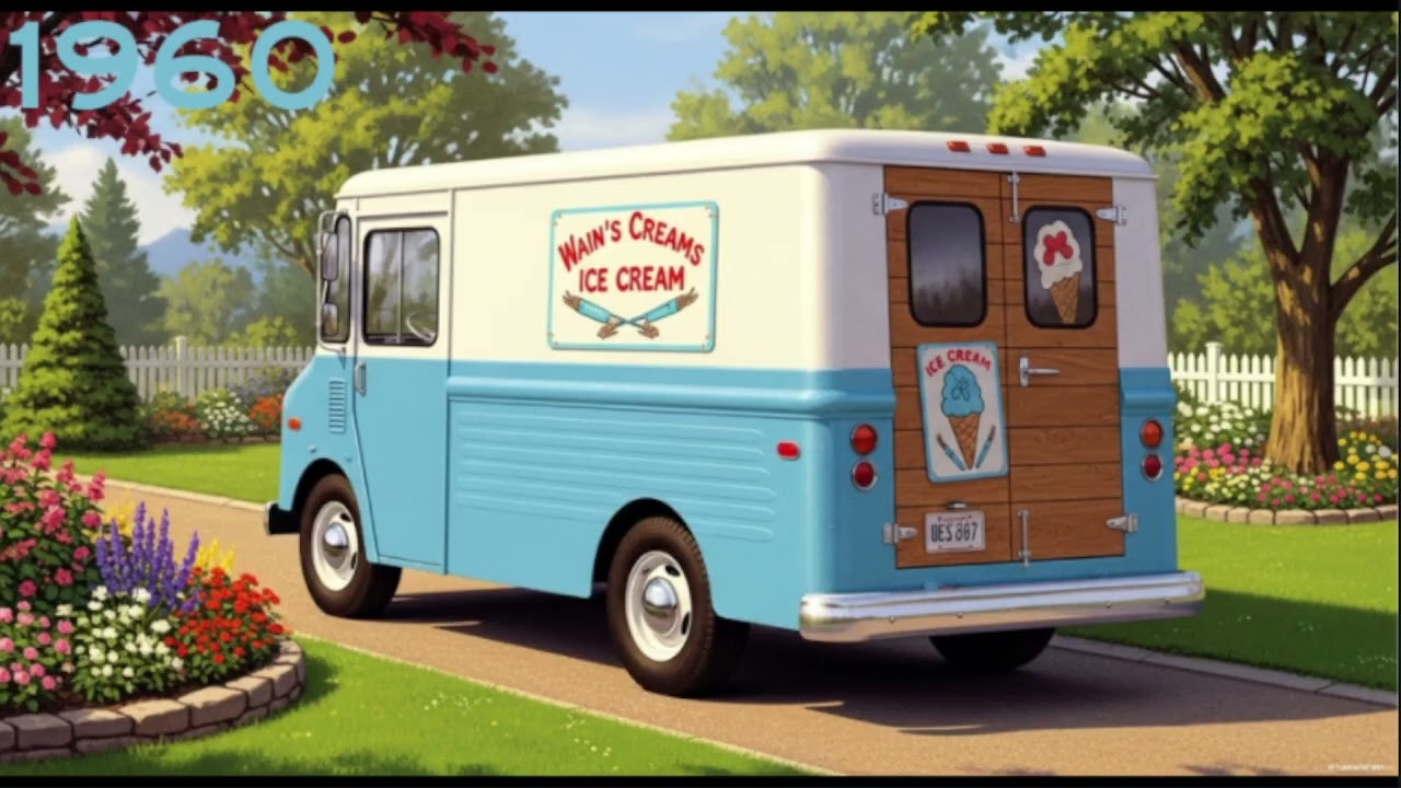AI Evolution of Step Vans (1896-2046)