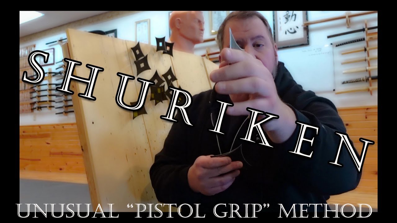Shuriken throwing star method