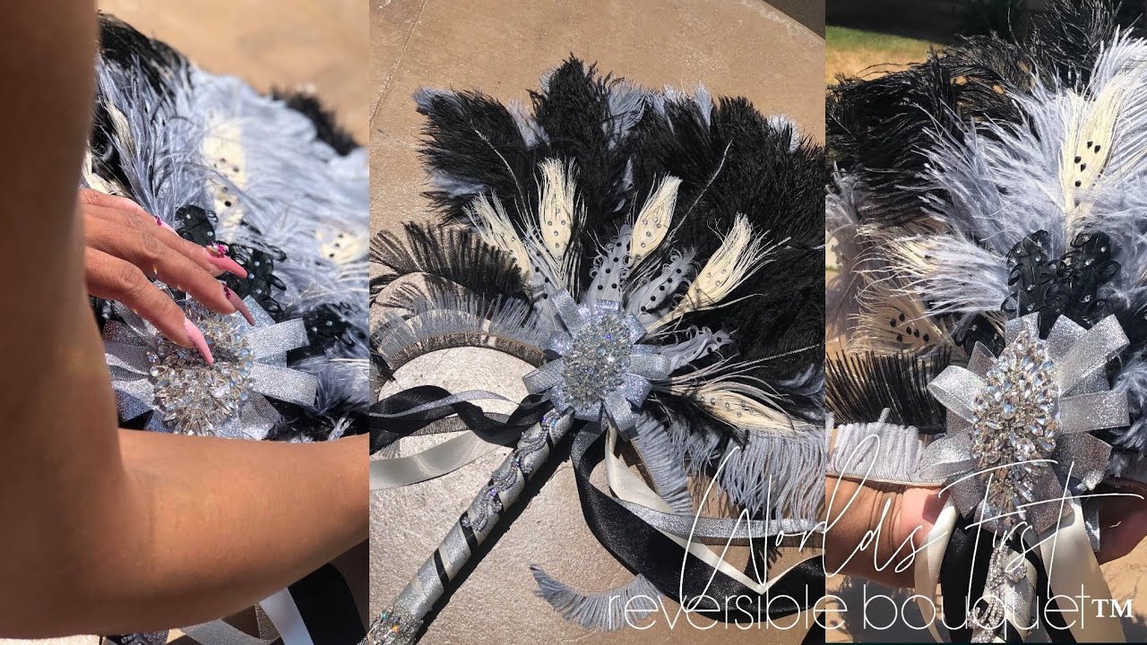 Wedding Vlog: Let's Make a Sick REVERSIBLE BOUQUET™️ Gatsby Style!