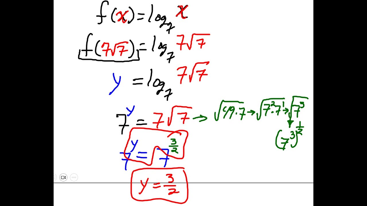 Mr. Q's IM3 Define, Solve, & Evaluate Logarithmic Functions P2