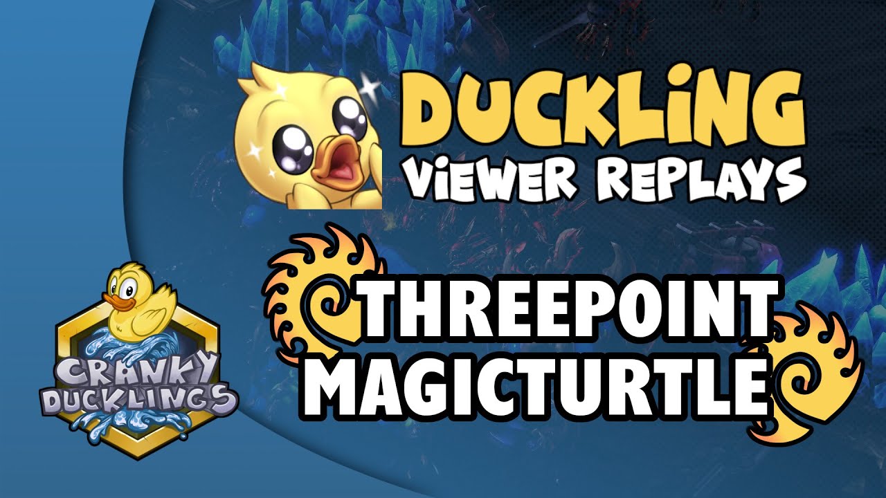 threepoint vs MagicTurtle - ZvZ | Duckling Viewer Replays 