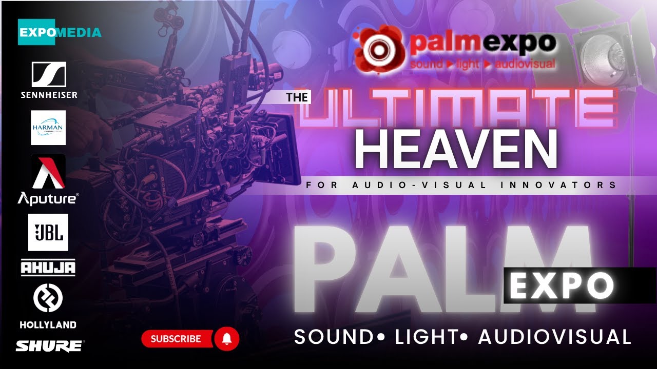Palm Expo 2025 Mumbai | India&rsquo;s Biggest Audio & AV Tech Show