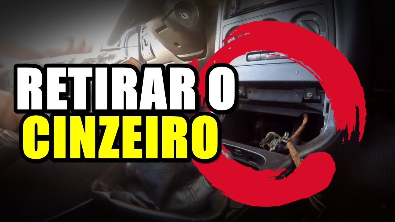 Chevrolet Astra - COMO RETIRAR O CINZEIRO