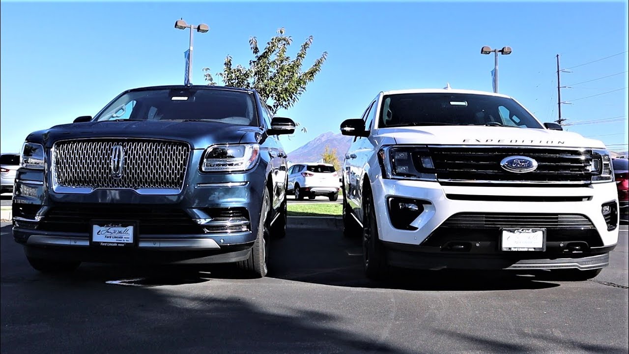 2019 Lincoln Navigator Vs 2019 Ford Expedition: Is The Navigator Worth $15,000 More???