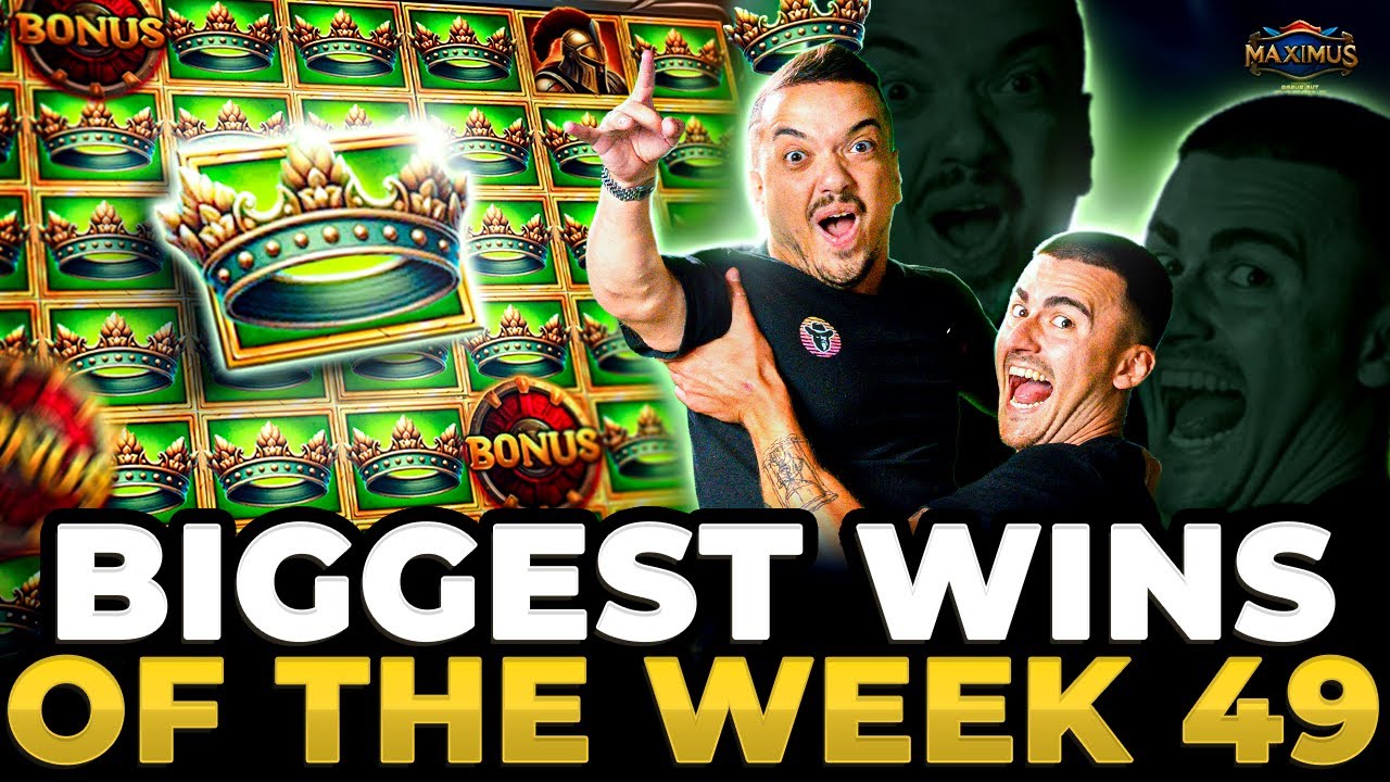 IT CAN&rsquo;T GET BETTER THAN THIS MAX WIN ON MAXIMUS 🔥 Biggest Wins of The Week 49