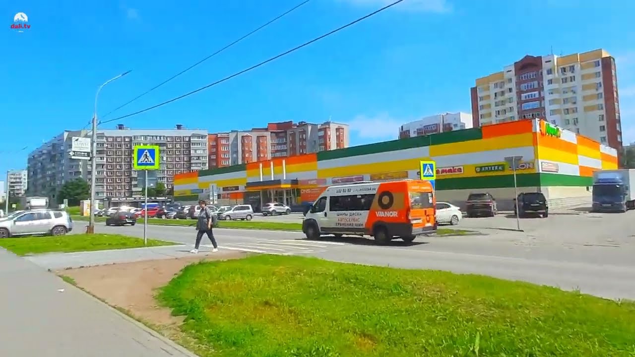 И вновь и снова Краснообск. Жилые кварталы и больничный городок. Новосибирск. 23.06.24.