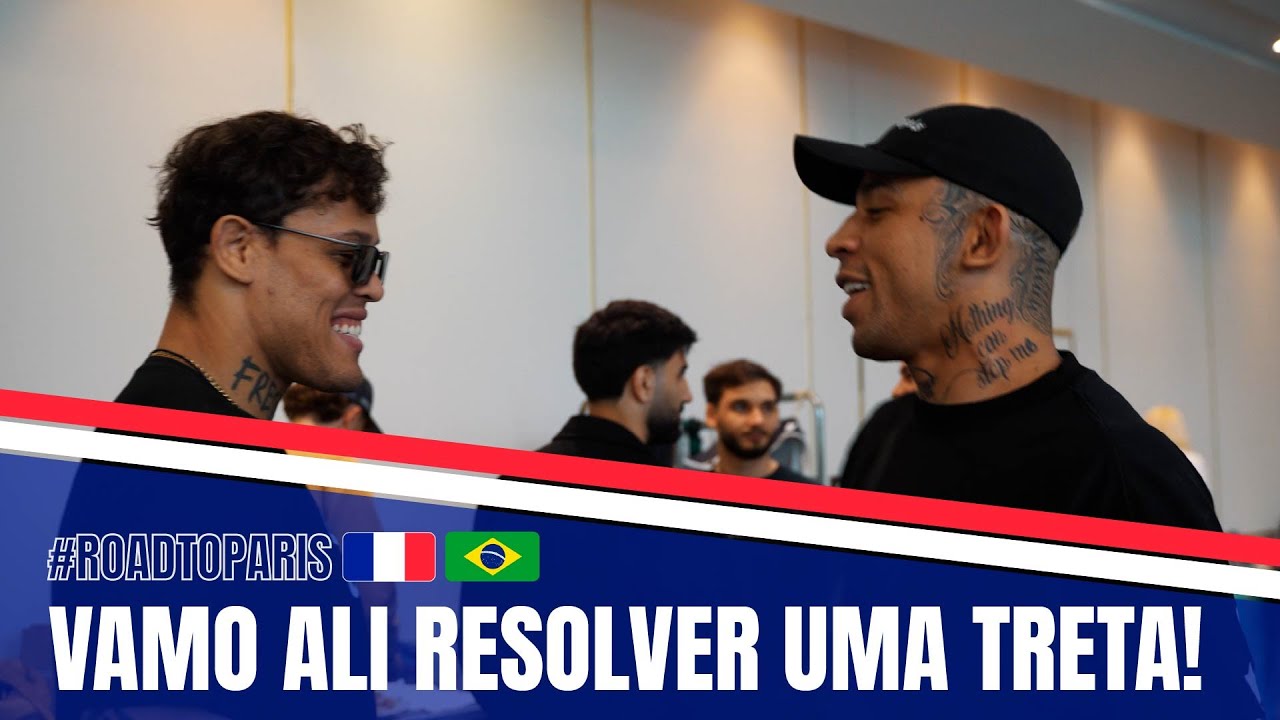 CARLOS PRATES CHEGOU PRA AJUDAR NA TRETA DO CAIO BORRALHO E MAURÍCIO RUFFY