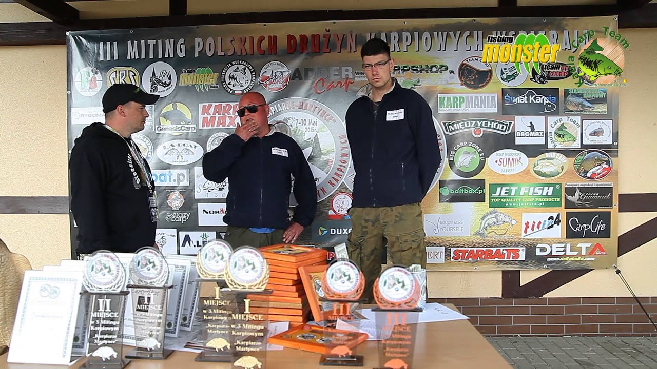 III Miting Polskich Drużyn Karpiowych   Karpiarze Martynce   7 10 Maja 2015   Łowisko Rudy