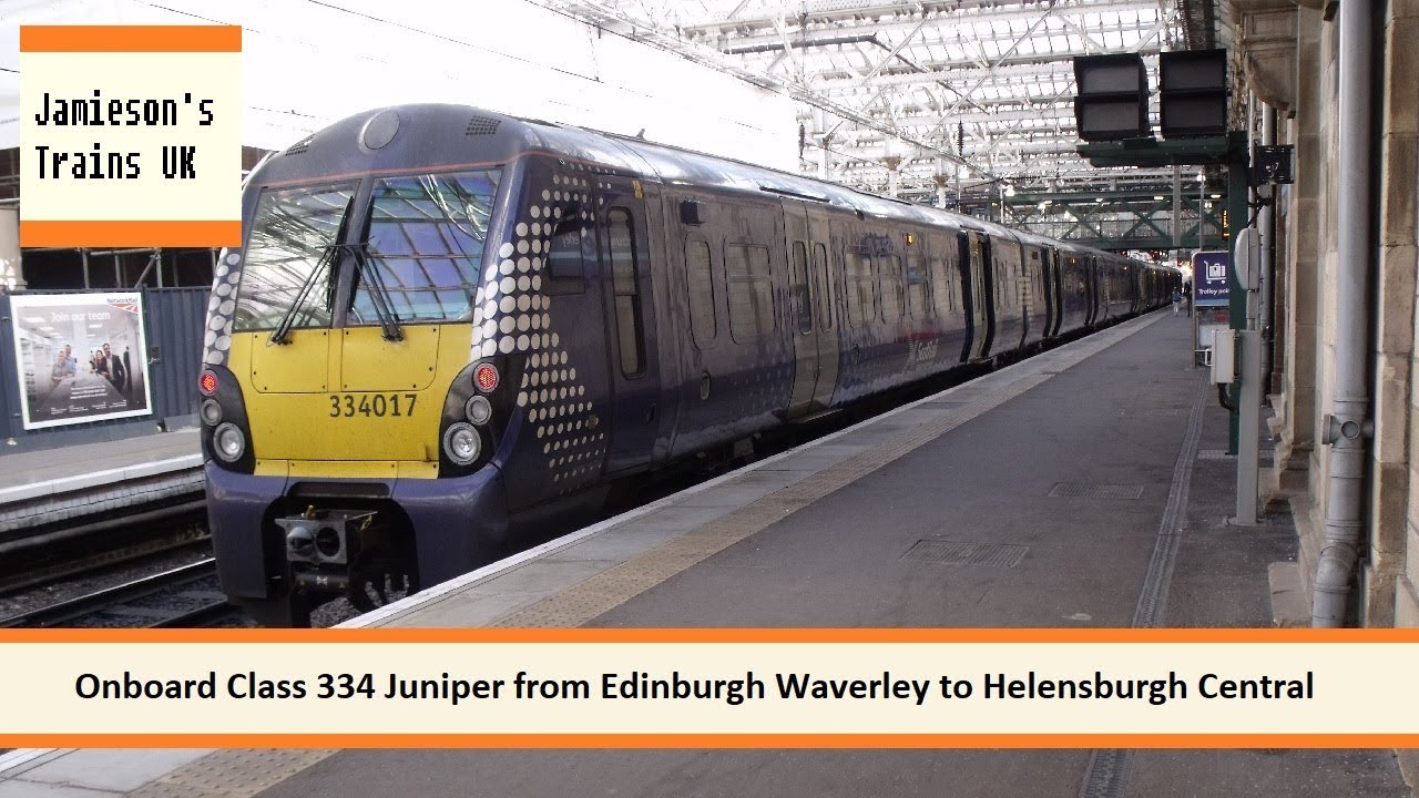 Onboard Class 334 Juniper from Edinburgh Waverley to Helensburgh Central