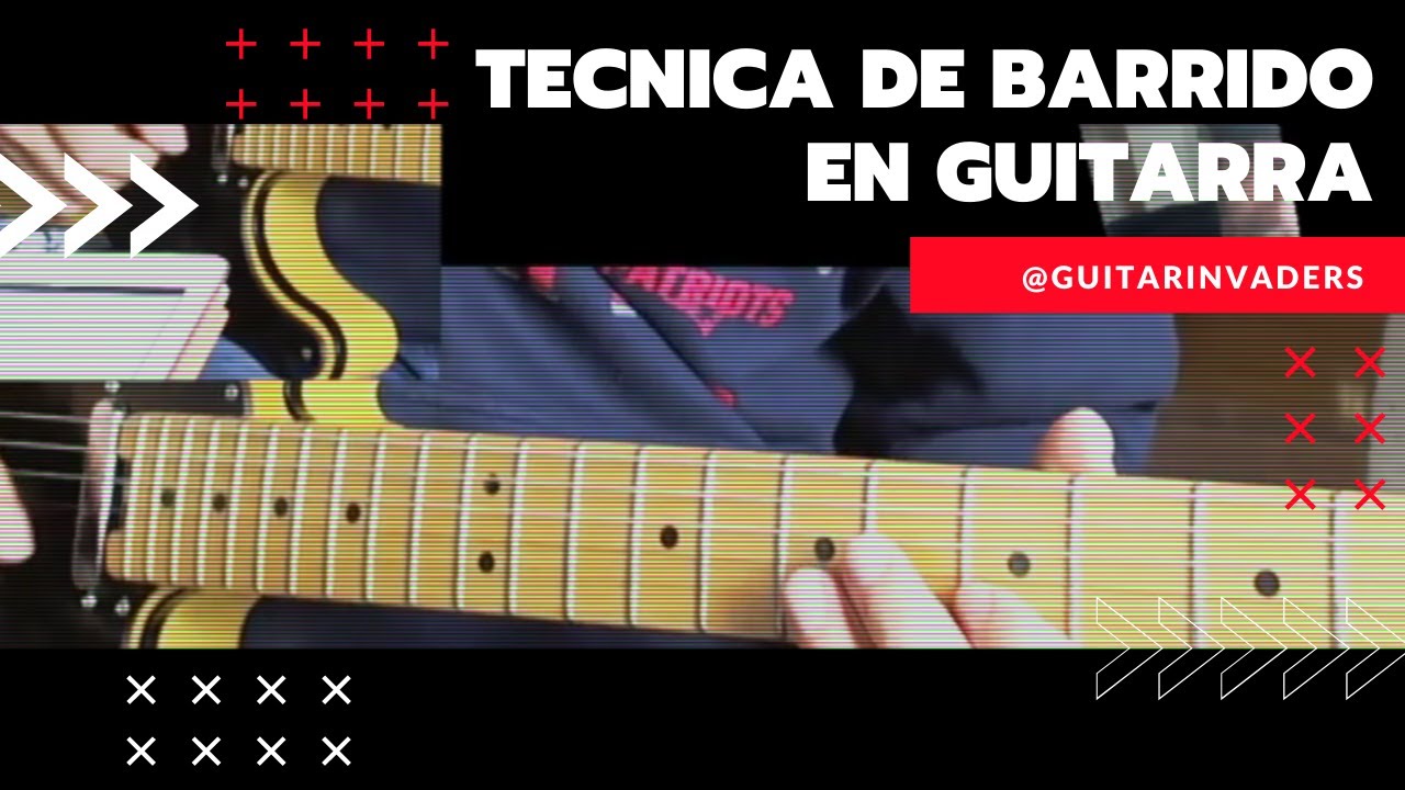 🧹T&Eacute;CNICA DE BARRIDO EN GUITARRA ||🎸