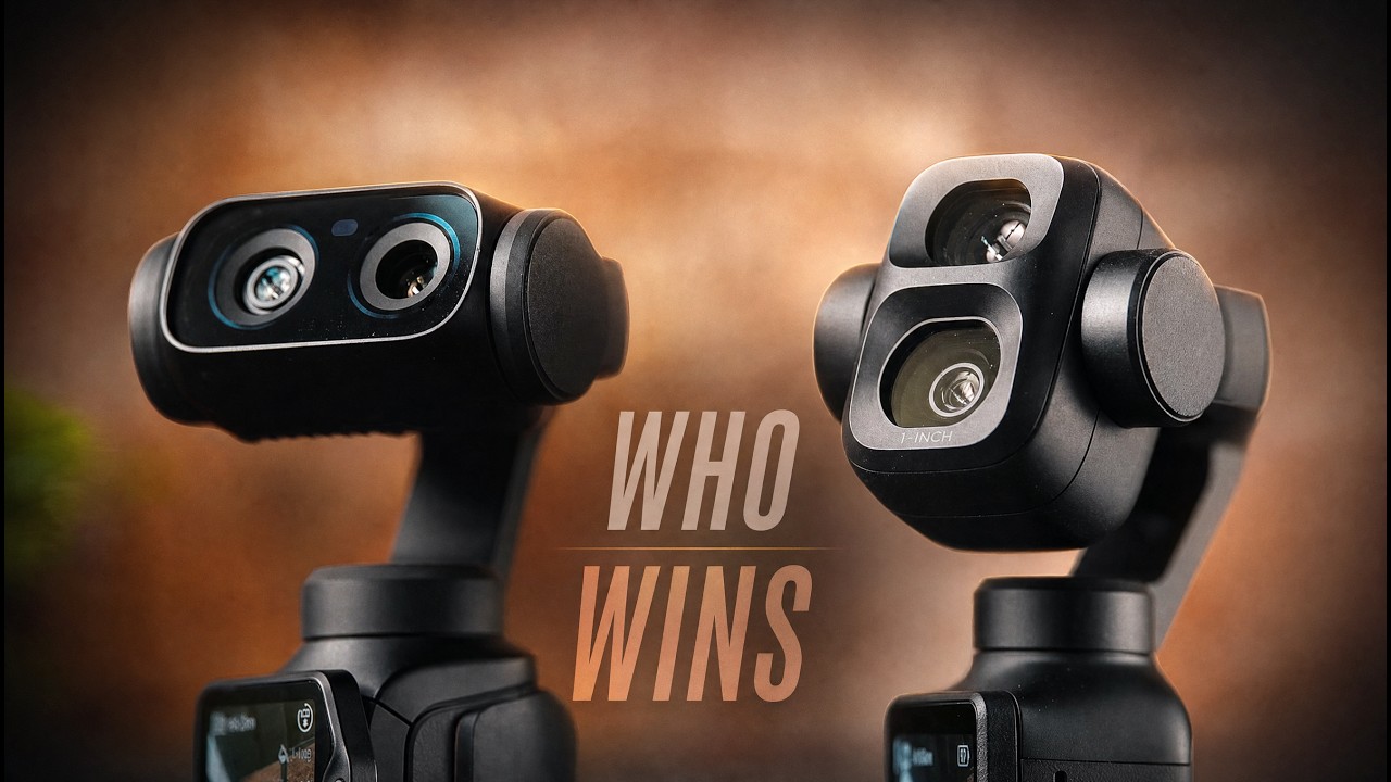 Insta360 Luna Ultra против DJI Pocket 4P: это вас удивит
