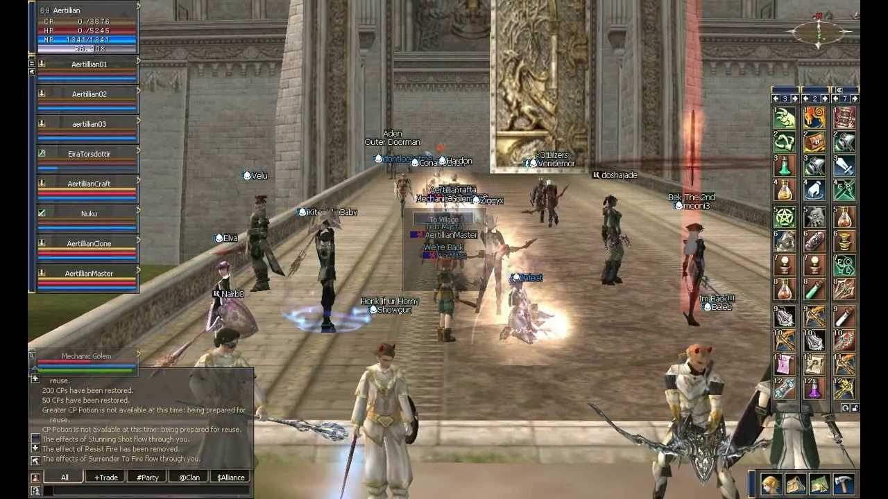 L2 - Interlude (CT0) - Aden siege with Aert & Nuku