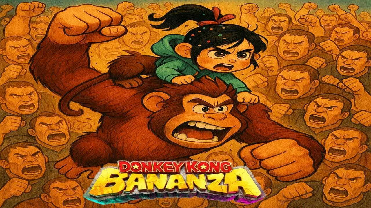 chimping out in Donkey Kong Bananza