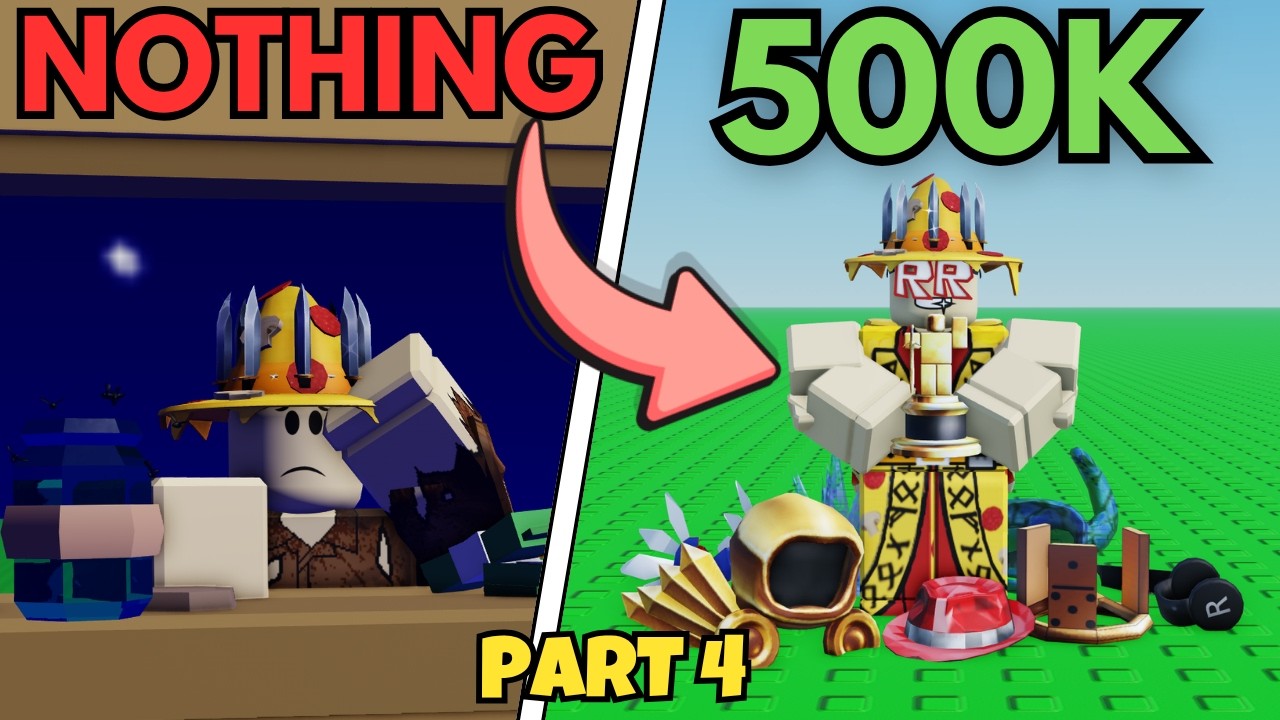 Nothing to 500K in Roblox Trading! - [PART 4]