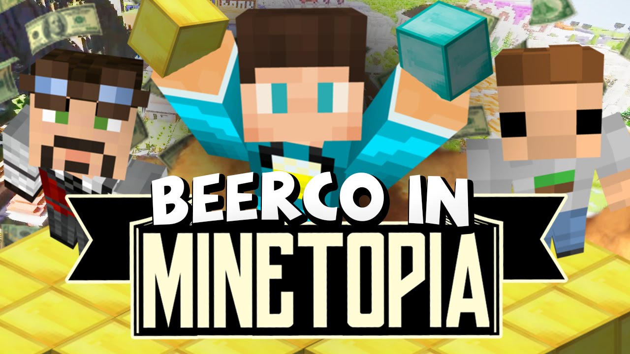 WERKEN BIJ DE BANK?! - BeerCO in MINETOPIA #1
