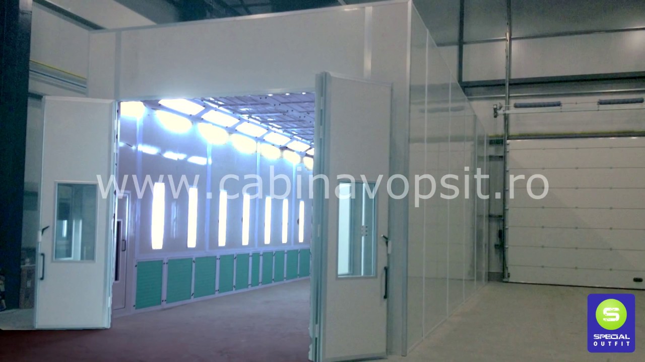 cabina vopsit industriala