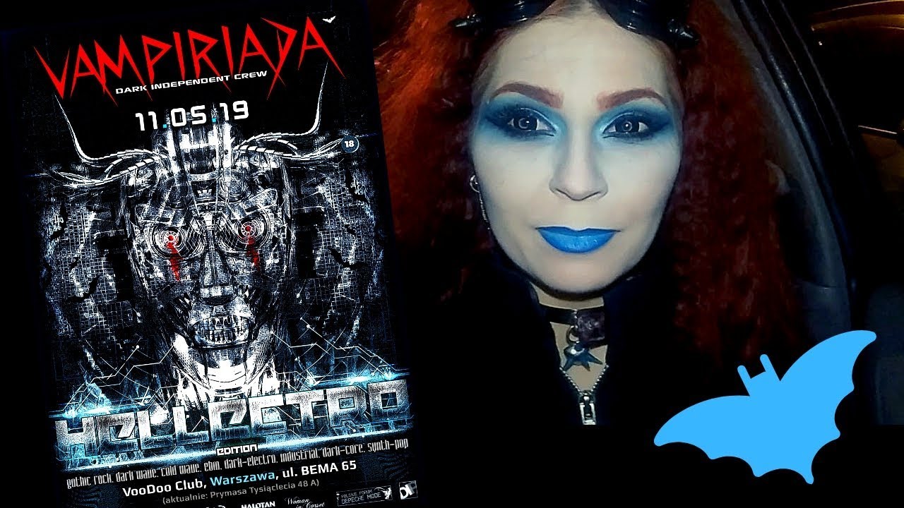Vlog VAMPIRIADA Hellectro Edition 11.05.2019 w VooDoo Club | impreza gotycka | Fallka imprezuje