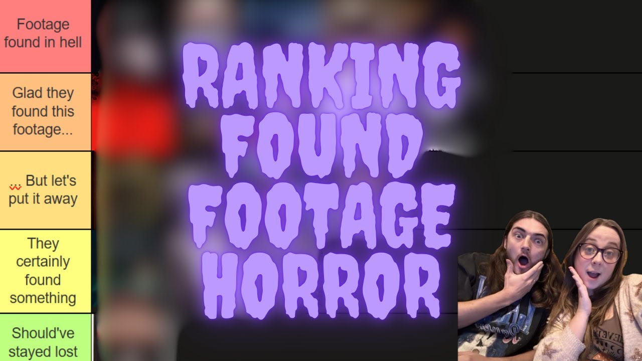 Ranking Found Footage Horror Movies