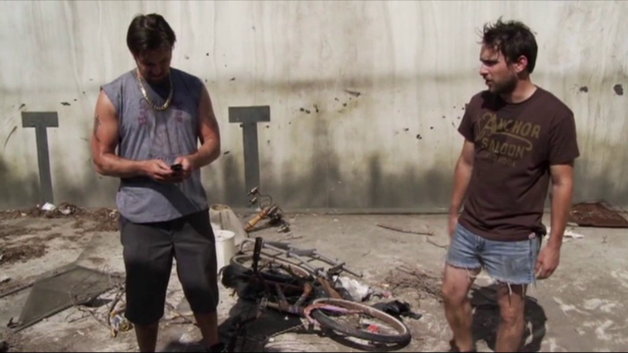It's Always Sunny Deleted Scene- Mac and Charlie: White Trash