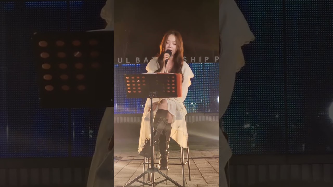 250906 EXID 솔지 서울함공원 버스킹 I'll never love again 커버