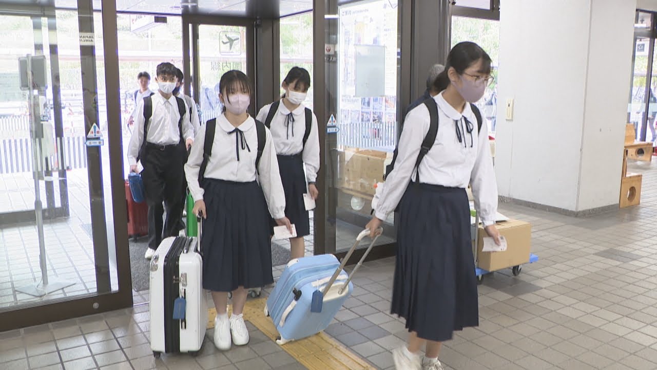 修学旅行の需要回復で岡山-沖縄線が4年ぶり増便　修学旅行生「先輩たちの分も楽しめたら」