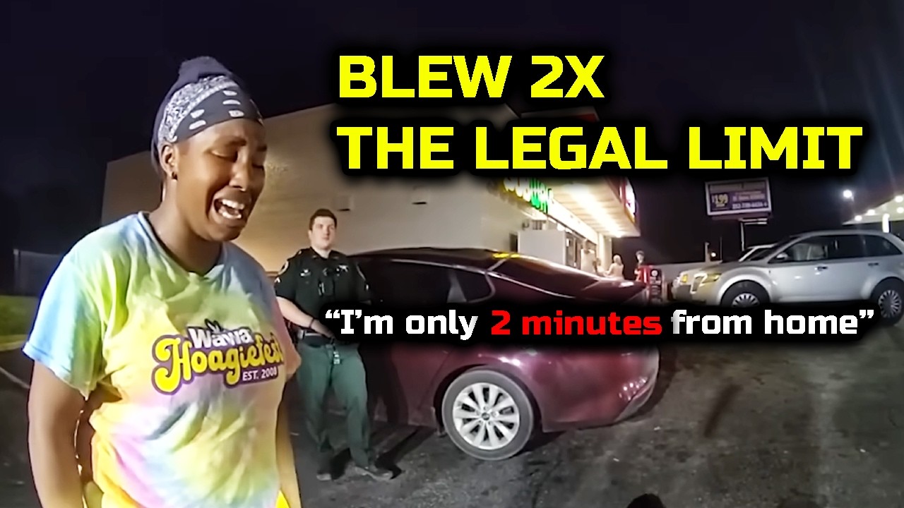 Intoxicated Driver Repeatedly Claims She Is 