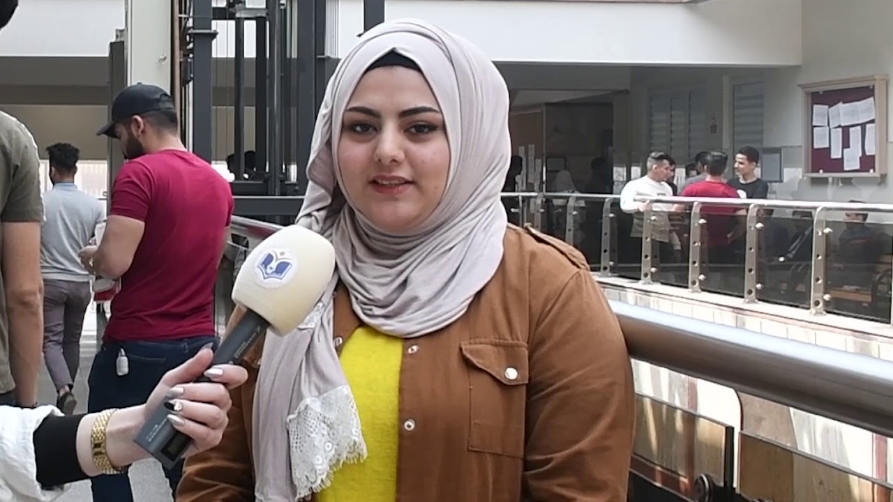 استطلاع طلبة قسم الإعلام في كلية الاسراء