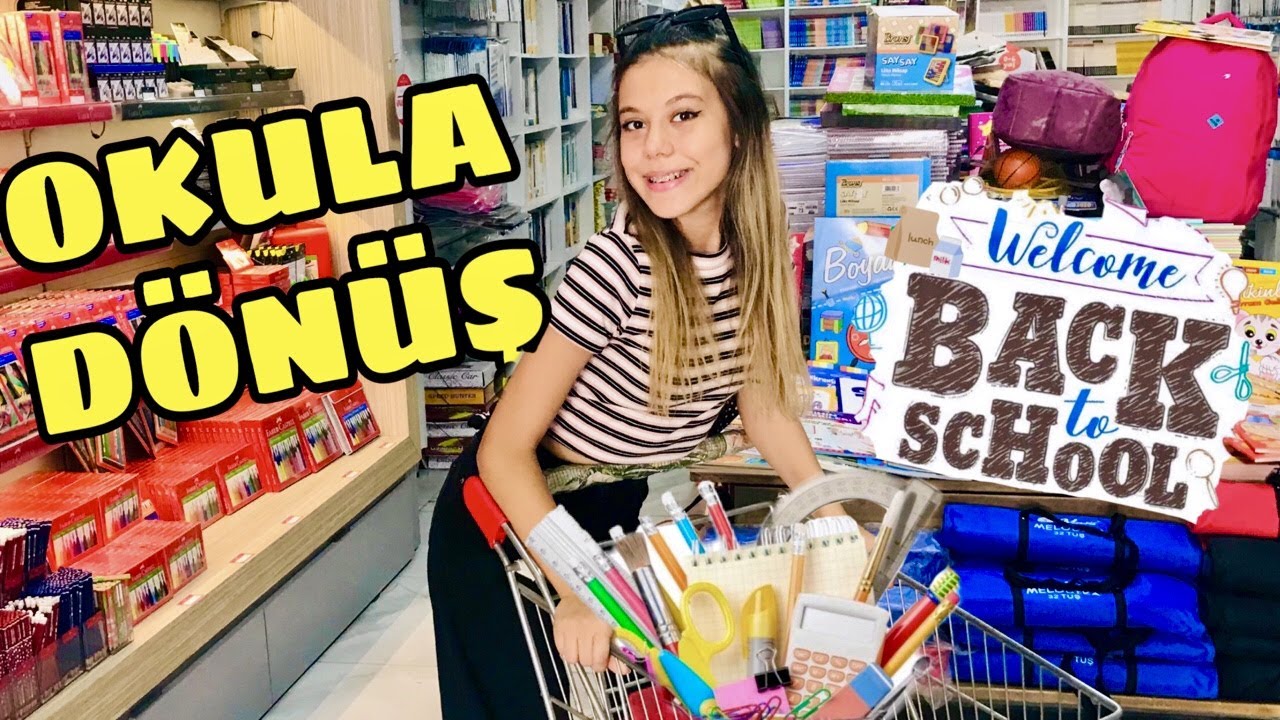 OKULA DÖNÜŞ 2021 | Okul Kırtasiye Alışverişi | Back To School - Tuana Zeybek