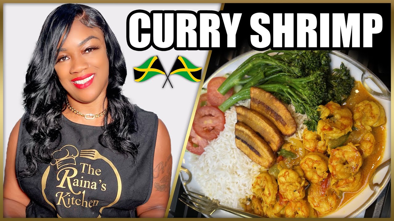 How To Make Best  Curry Shrimp|Jamaican Style|The Raina’s Kitchen