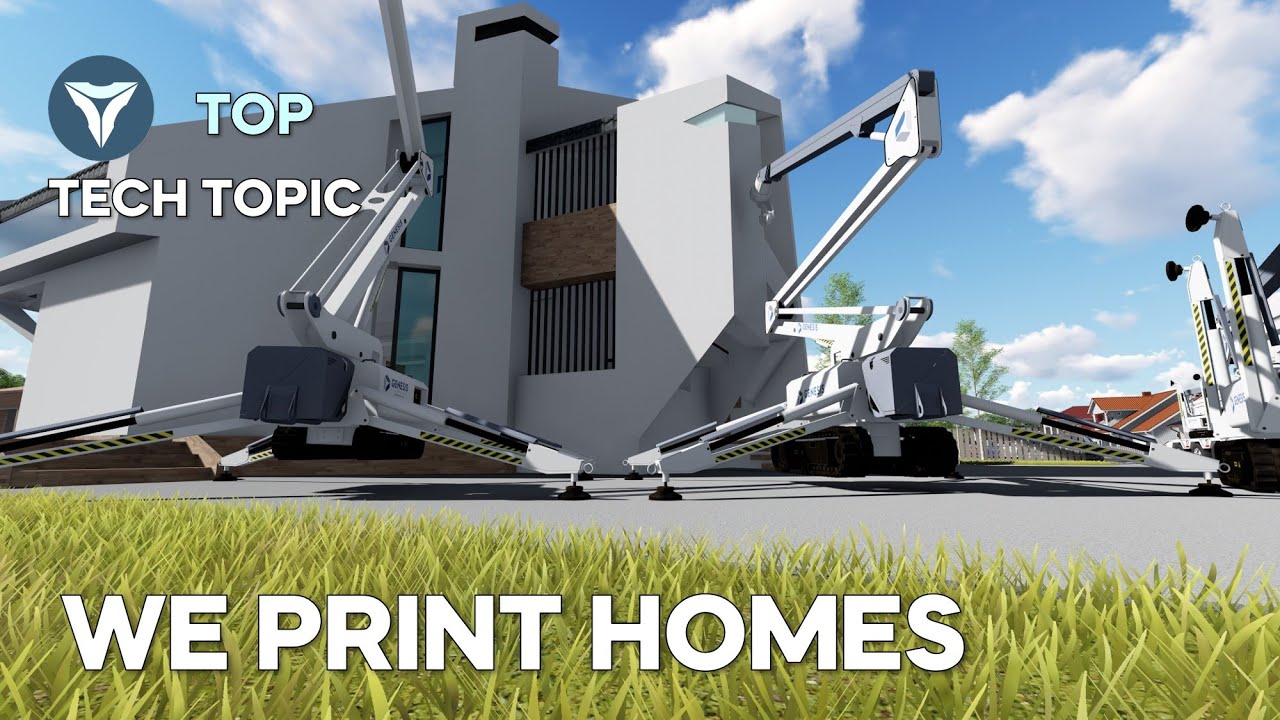 NEW STORY and 5 Amazing Manufacturers of 3D Printed houses & buildings