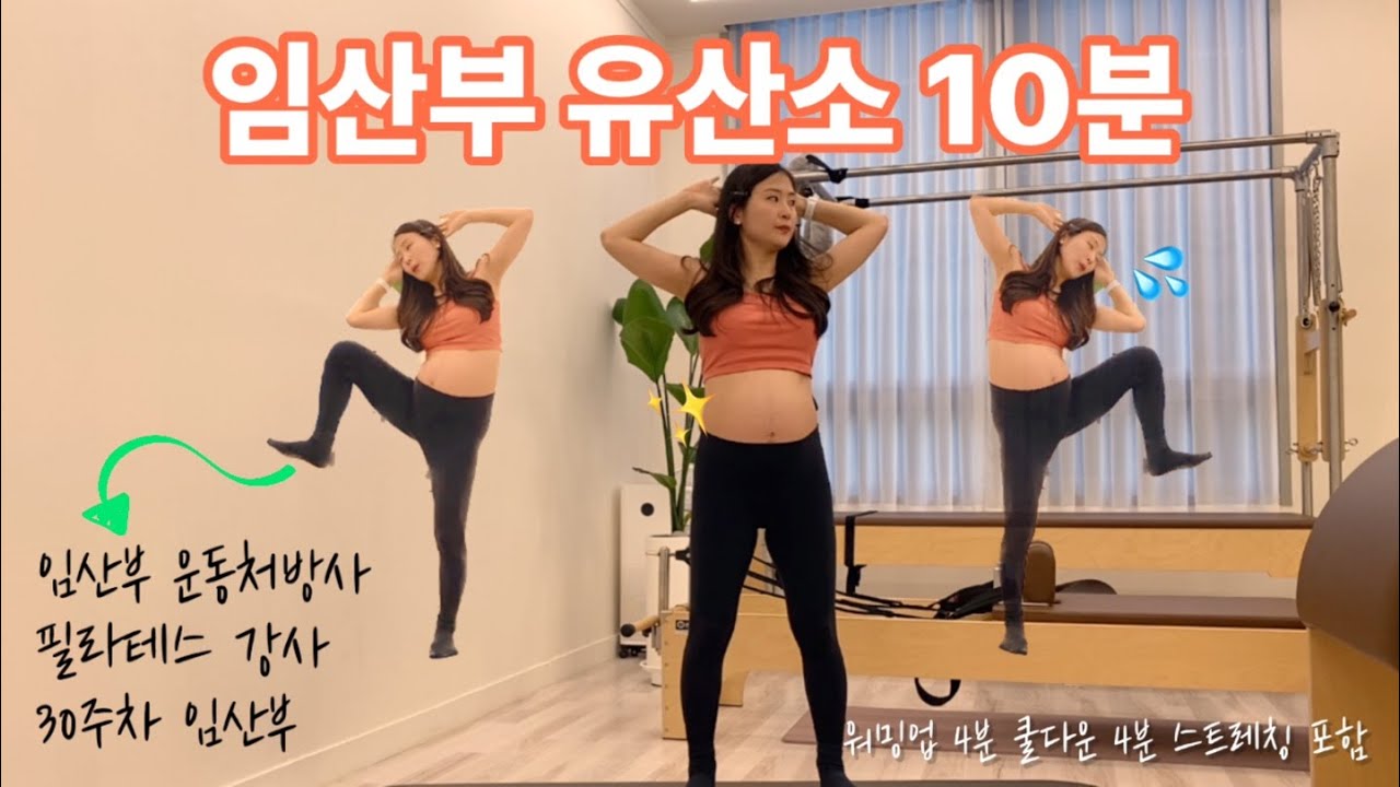 임산부 유산소 | 하체 운동 (12주~40주) | Pregnancy workout