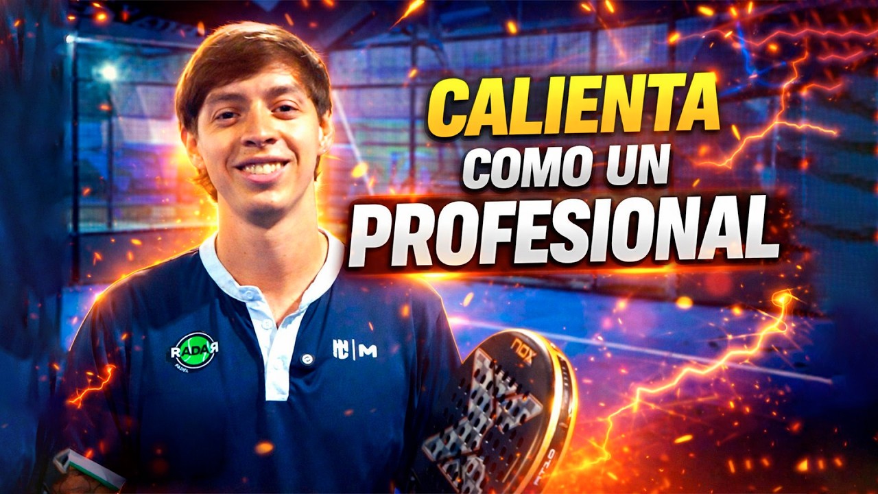 ¿Cómo calentar antes de un partido de torneo? | Tips de Lucas