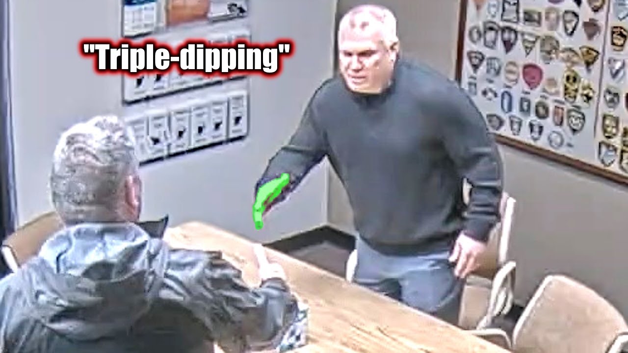 Crooked Cop Caught Green-handed