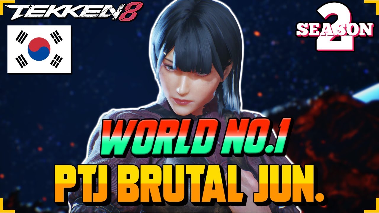 PTJ’s JUN KAZAMA Destroys Ranked in Tekken 8 Season 2!