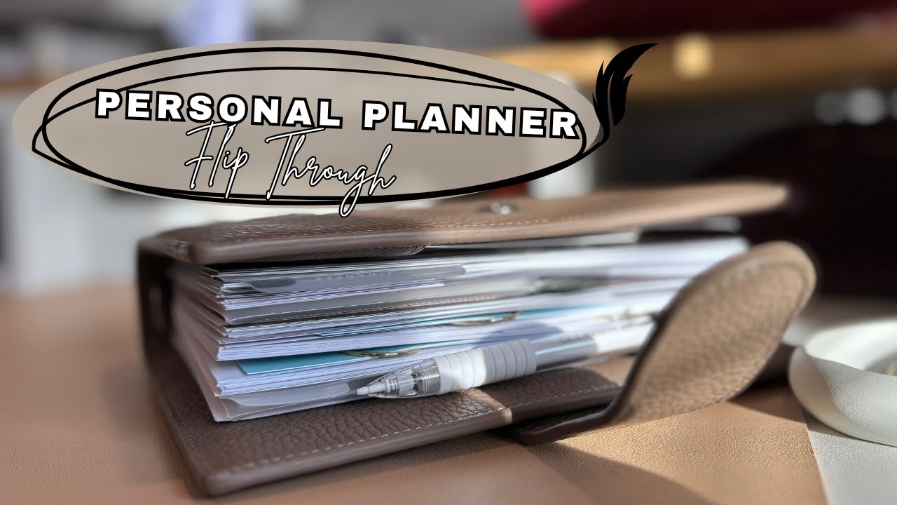 Personal Size Planner Flip Through | Simple and Functional Setup