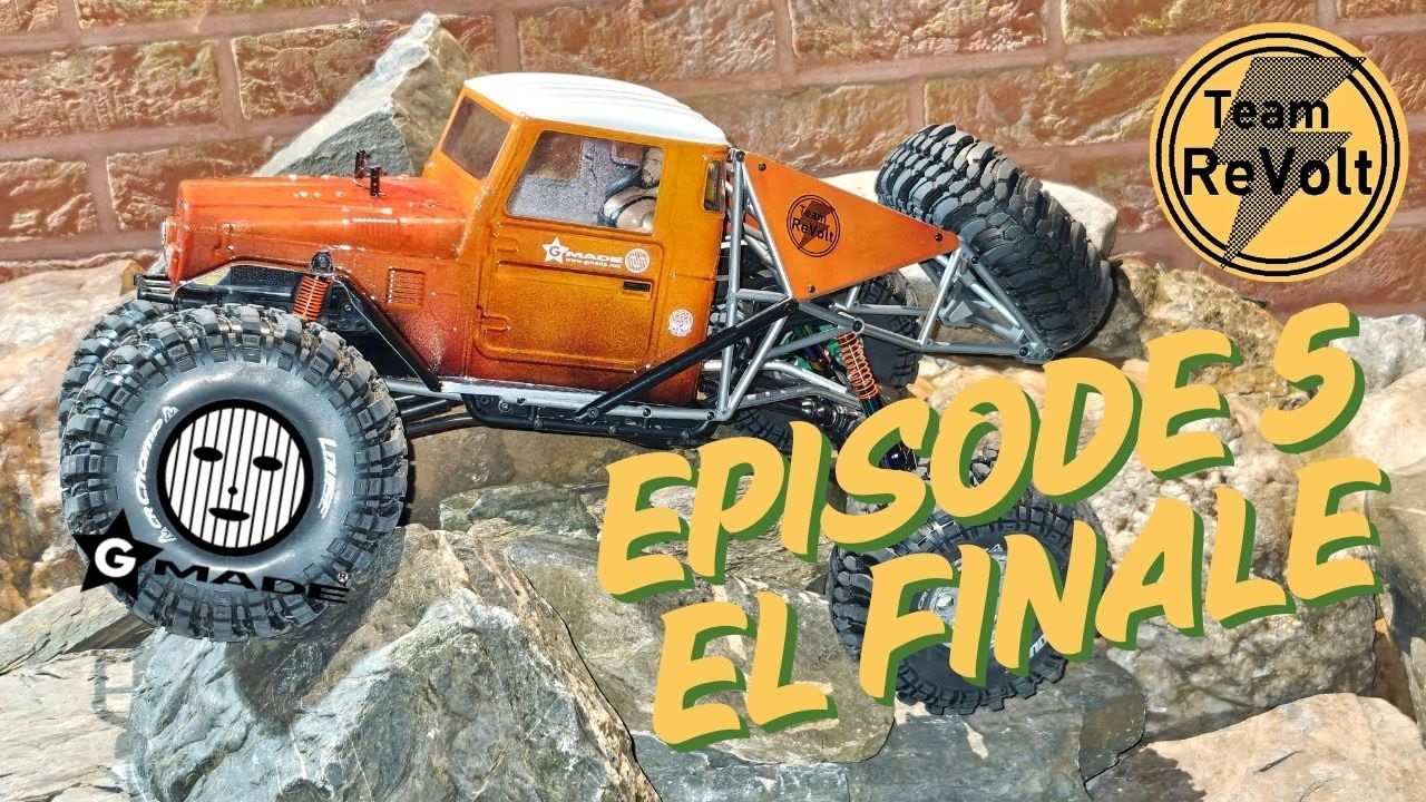 Gmade GOM episode 5: El Finale – Full Build Complete, Oil Slick Shocks, and YES… It Crawls!