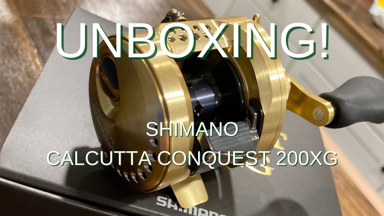 2022 Shimano Calcutta Conquest 200XG Unboxing