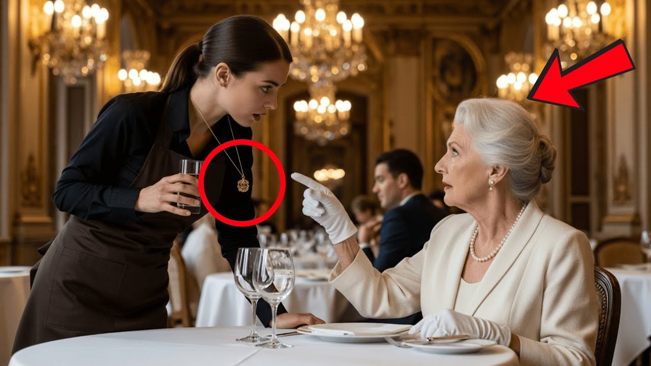 La Nonna Milionaria Scoppiò In Lacrime Dopo Aver Visto La Collana Di Una Cameriera