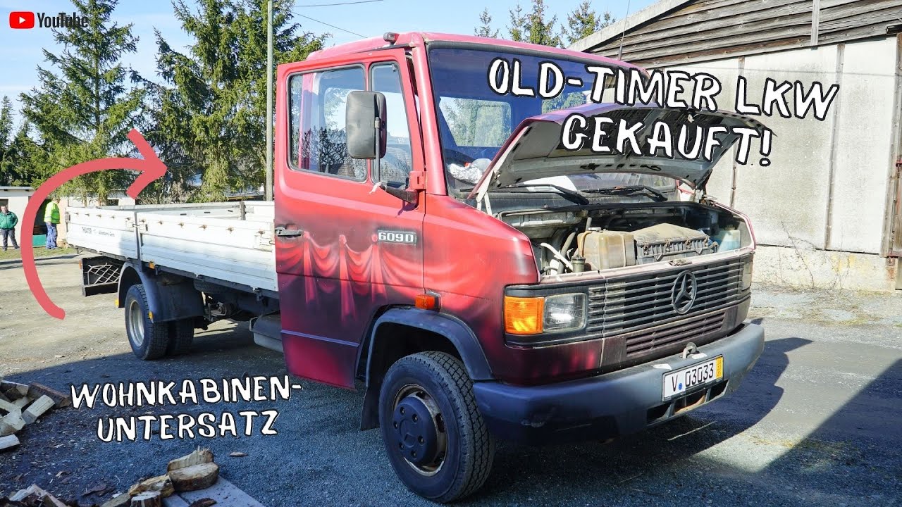 Mercedes-Benz T2 609D OLDTIMER-LKW | Camper Ausbau | Wohnkabinen-Untersatz | 5. Folge - Fritz M&uuml;ller