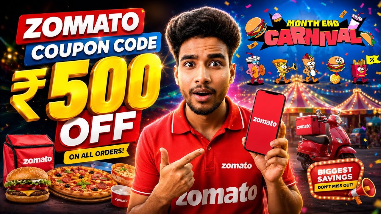 Zomato Coupon Code Today 2026 🍔🔥 | Latest Zomato Offers, Promo Codes & Food Delivery Deals 💸