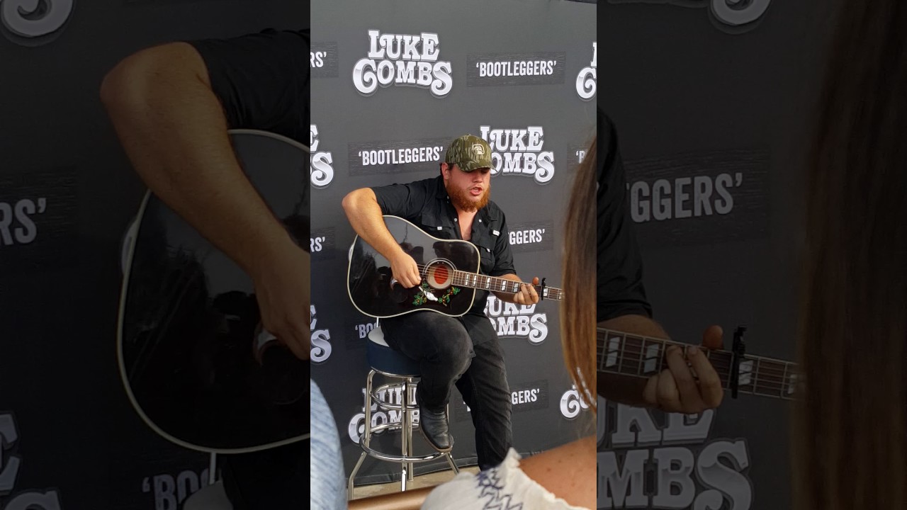 Luke combs private acoustic