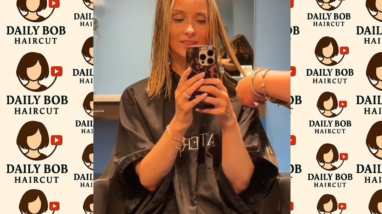 HAIR MAKEOVER - LONG to BOB haircut 