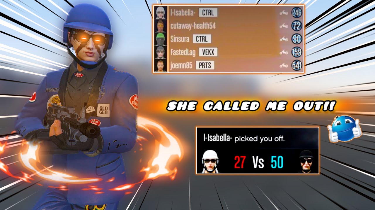 I Went After This SYG But This Spanish Female Tryhard Called Me Out To A 1v1.