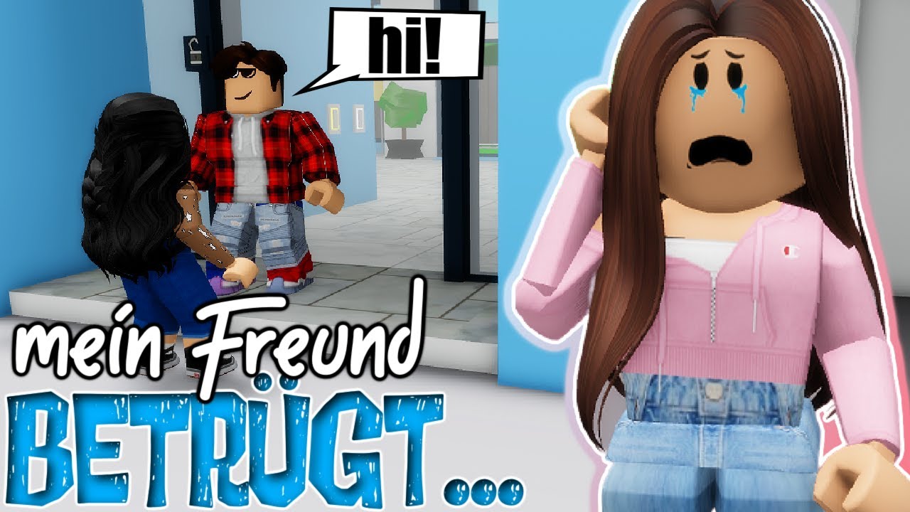 mein Freund BETR&Uuml;GT 😭 mich in BROOKHAVEN 💔? Roblox Roleplay Story RP DEUTSCH