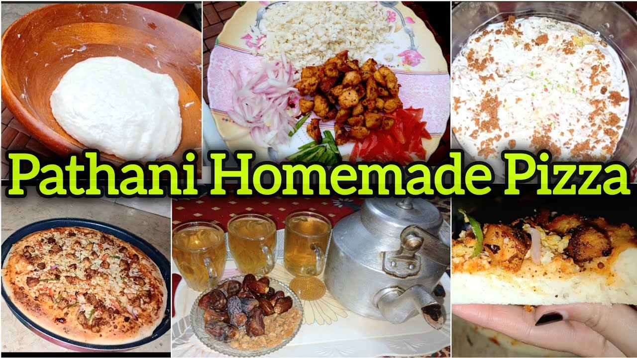 Pathani Homemade Pizza & Sweet Dessert 🥲 | Full Day Busy Routine Vlog| PathaniTSG 