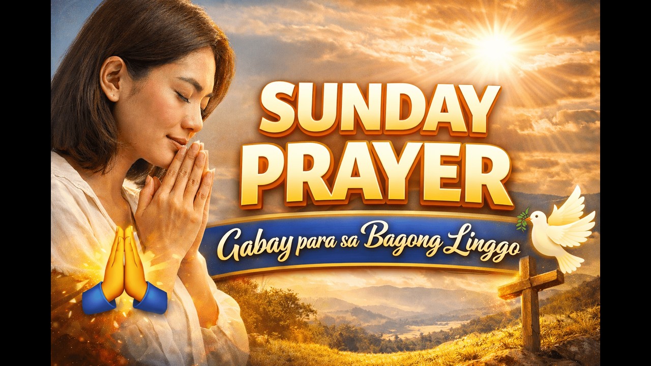 SUNDAY PRAYER 🙏 Isuko ang Lahat sa Diyos Bago Magsimula ang Linggo