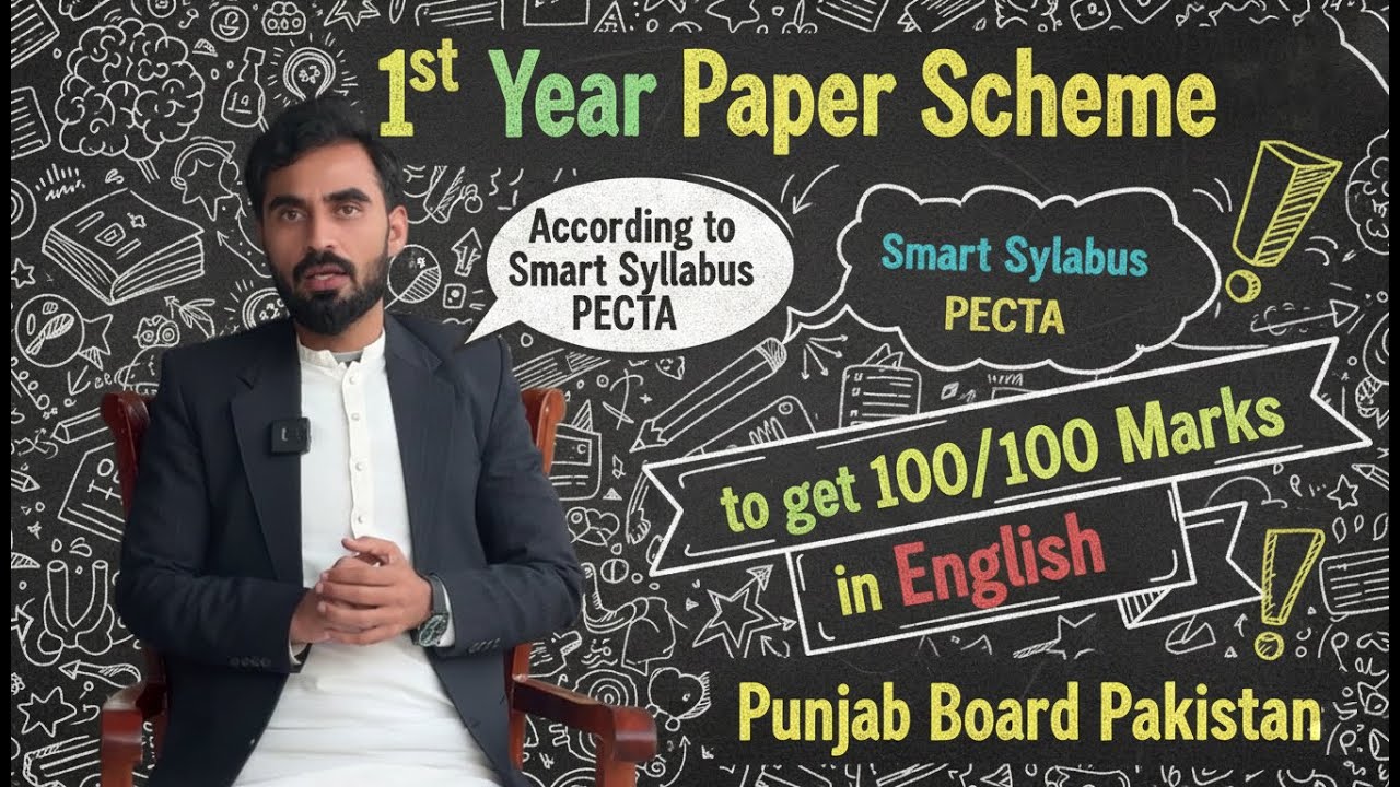 1st Year English Paper Scheme to get 100/100 Marks || Punjab Board || Prof. Muhammad Usman || KIPS